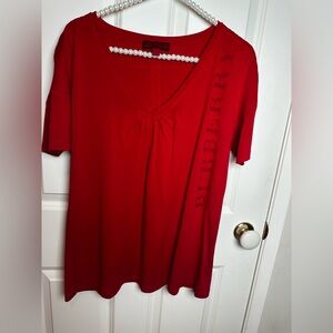 Burberry Scarlet Short Sleeve Tee